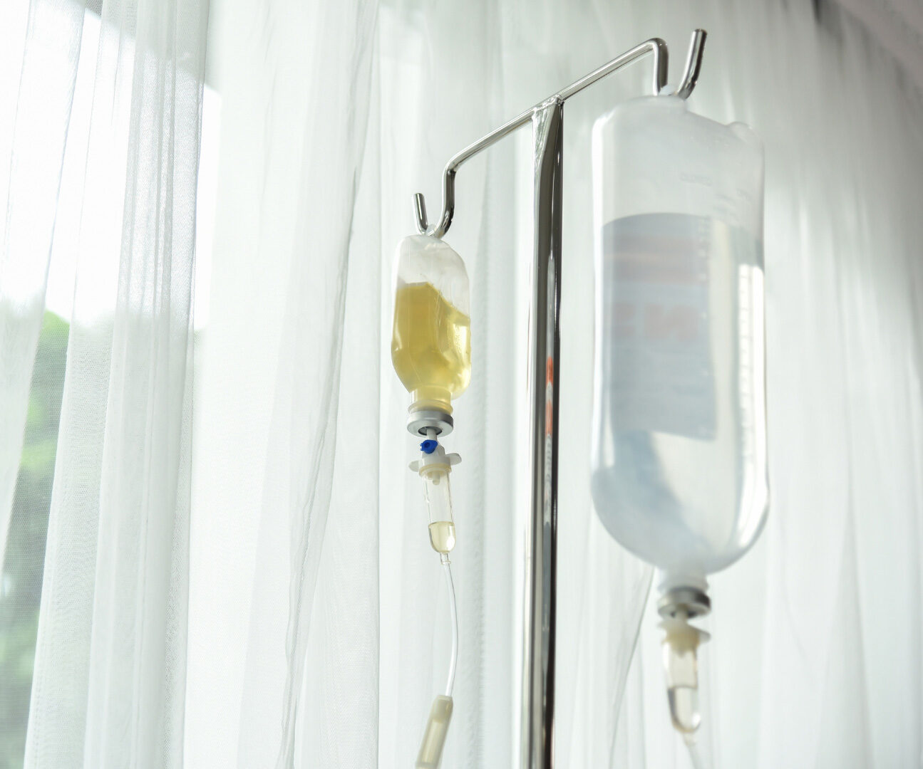 IV drip setup available during IV Therapy Specials Dallas