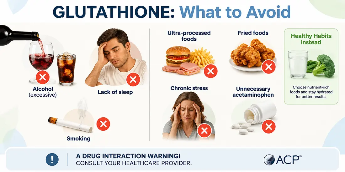 things that affect glutathione injection results